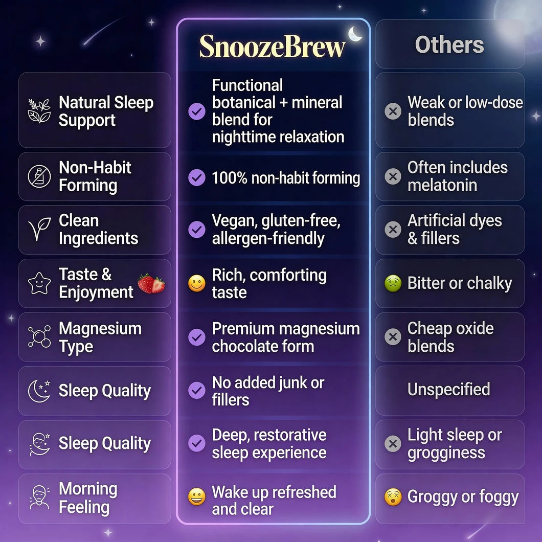 Snooze Brew product comparison highlights