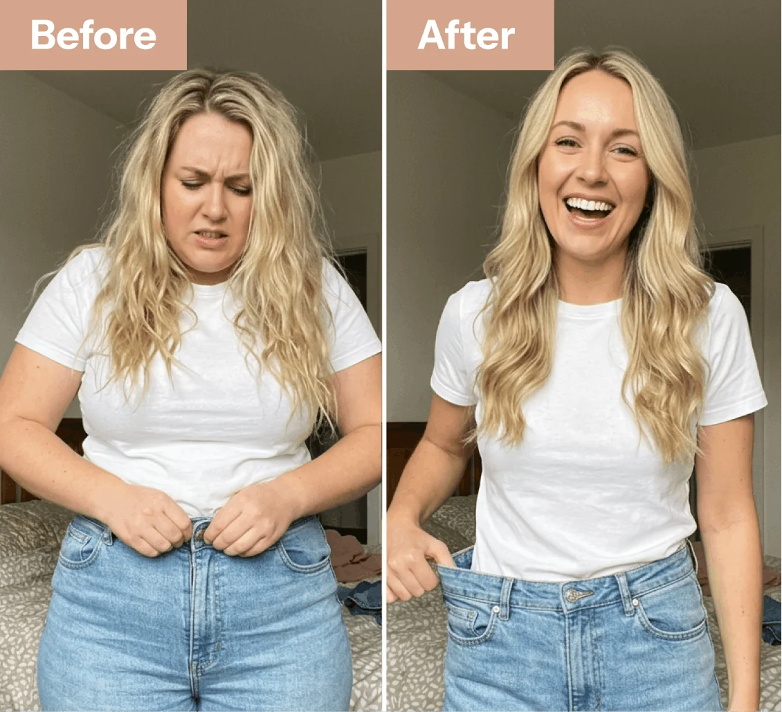 Customer before and after result