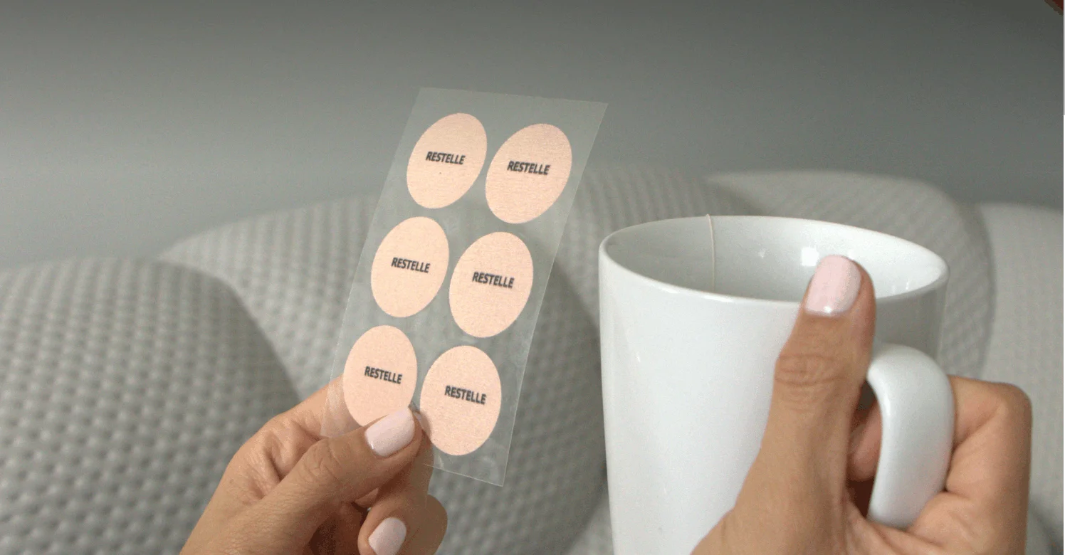 Restelle customer using patches
